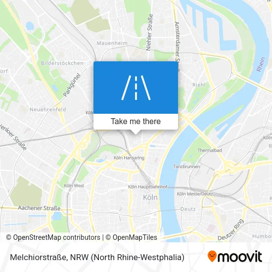 Melchiorstraße map