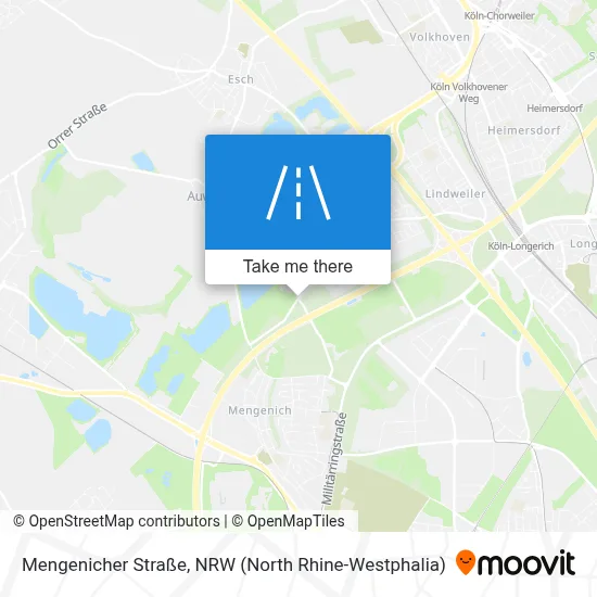 Mengenicher Straße map