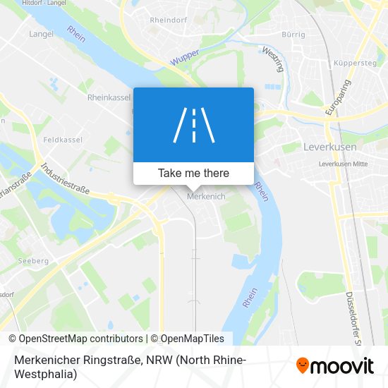 Merkenicher Ringstraße map