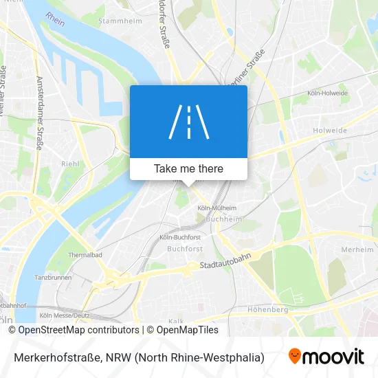 Merkerhofstraße map