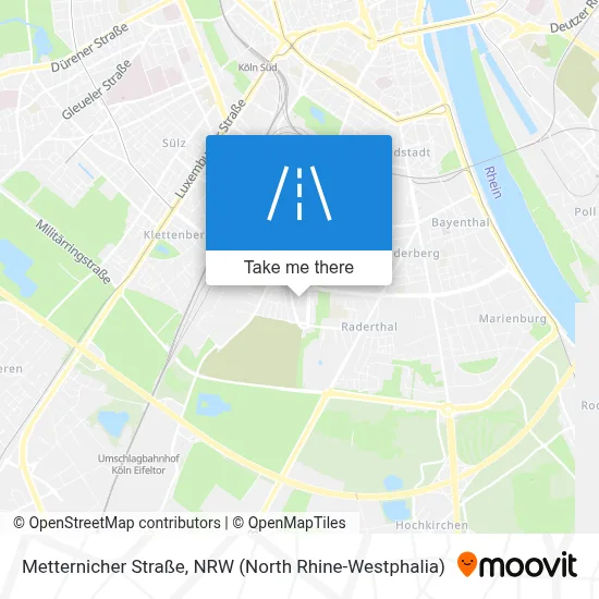 Metternicher Straße map