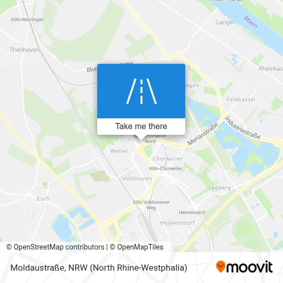 Moldaustraße map