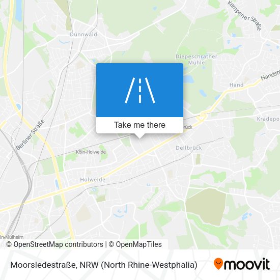 Moorsledestraße map