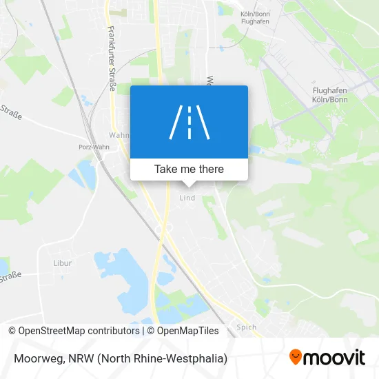 Moorweg map