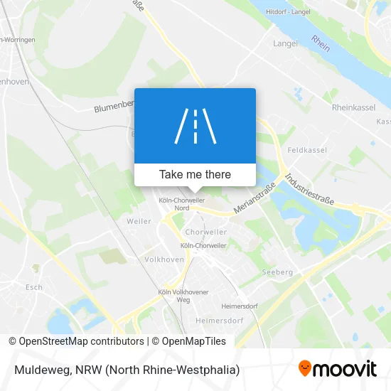 Карта Muldeweg