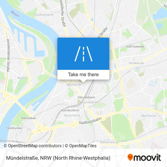 Карта Mündelstraße