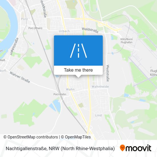 Nachtigallenstraße map