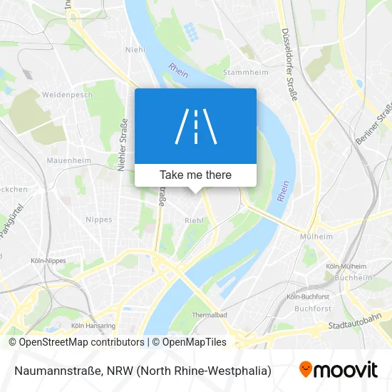Карта Naumannstraße