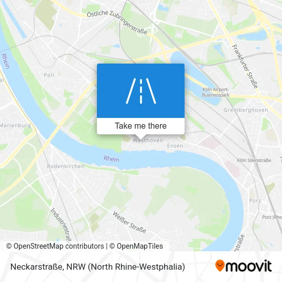 Карта Neckarstraße