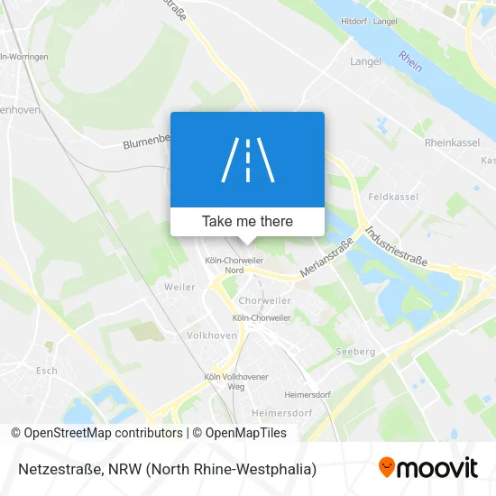 Netzestraße map