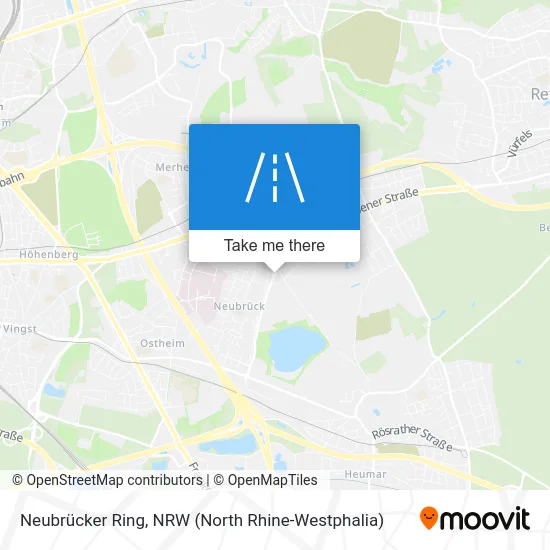 Neubrücker Ring map