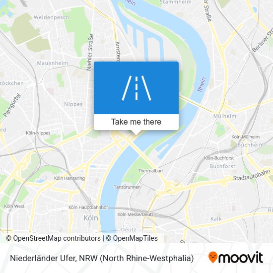 Niederländer Ufer map