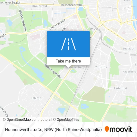 Карта Nonnenwerthstraße