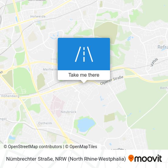 Nümbrechter Straße map