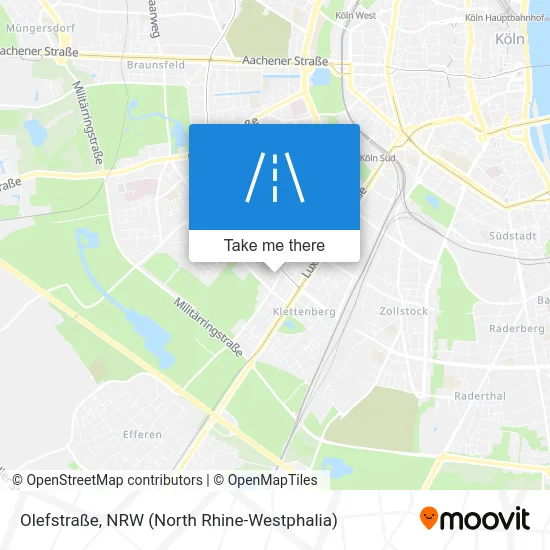 Olefstraße map
