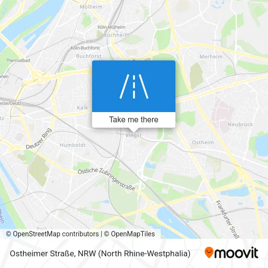 Карта Ostheimer Straße