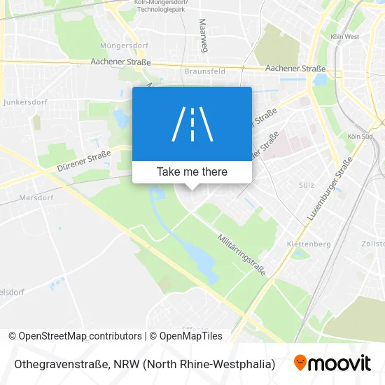 Othegravenstraße map