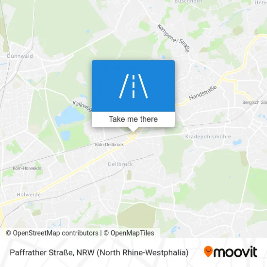 Paffrather Straße map