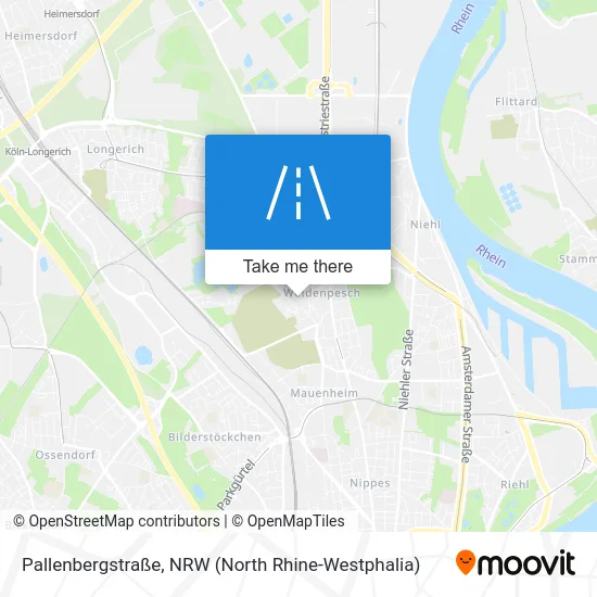 Pallenbergstraße map