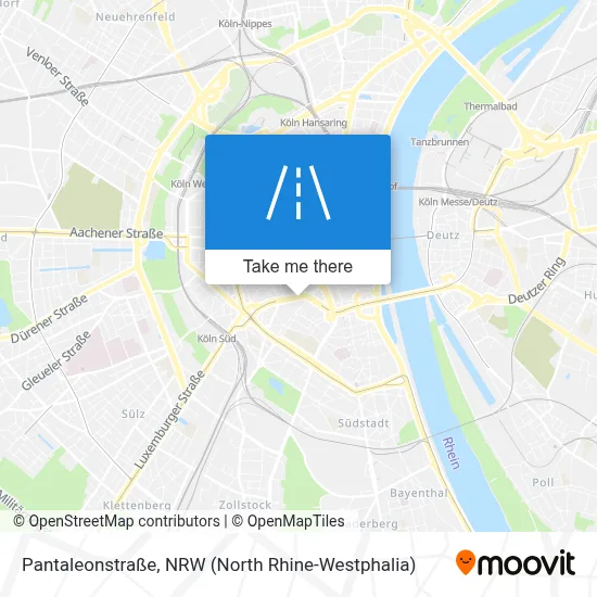 Pantaleonstraße map