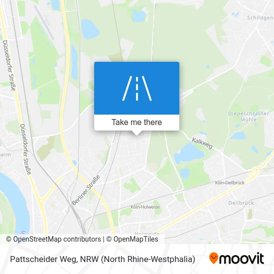 Pattscheider Weg map