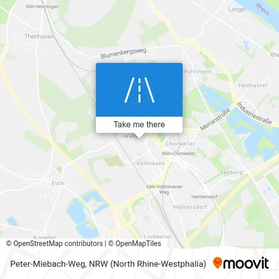 Peter-Miebach-Weg map