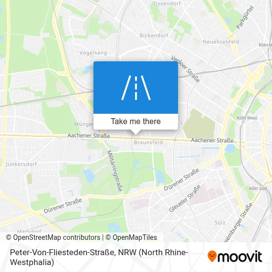 Peter-Von-Fliesteden-Straße map