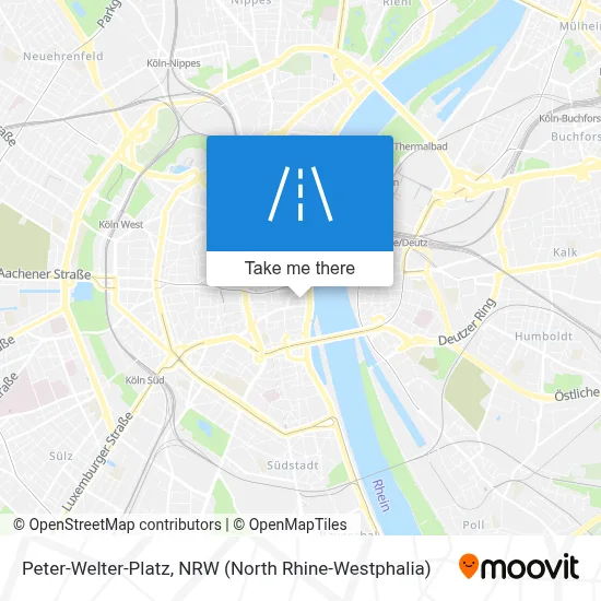 Peter-Welter-Platz map