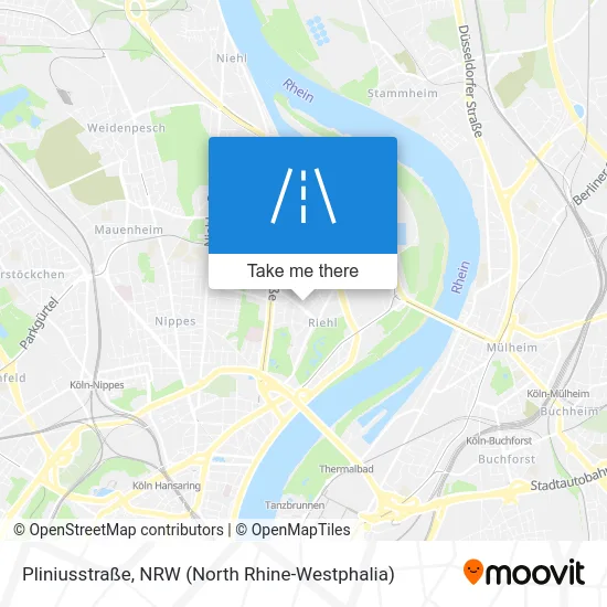 Pliniusstraße map