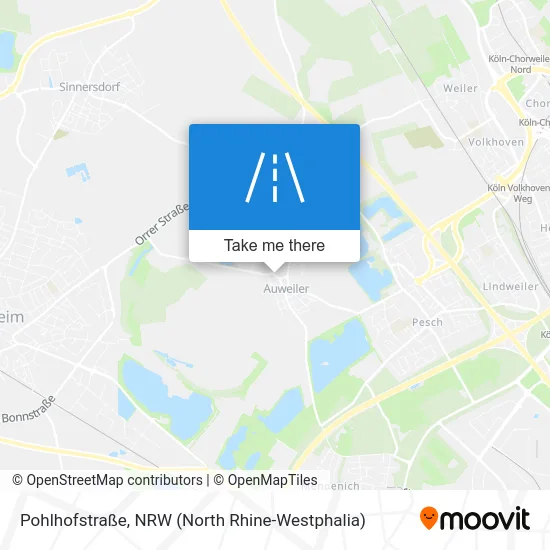 Карта Pohlhofstraße