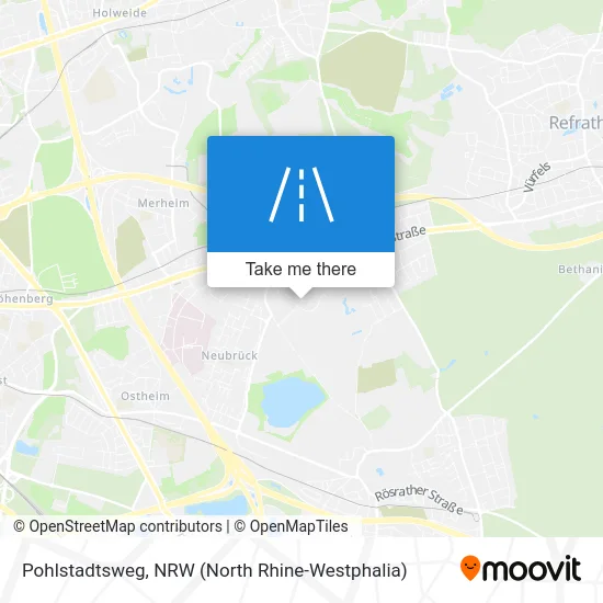 Карта Pohlstadtsweg