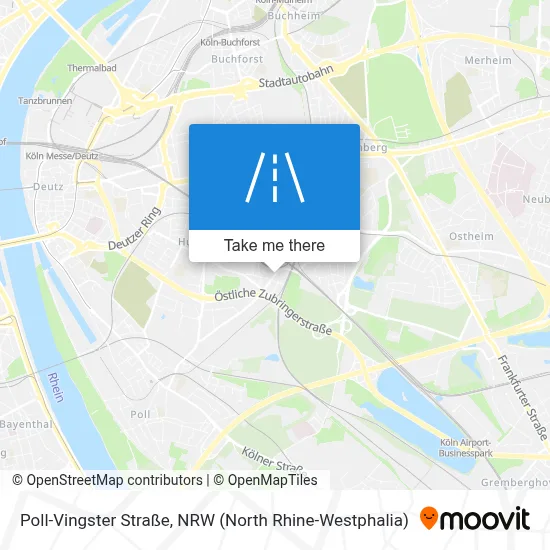 Poll-Vingster Straße map