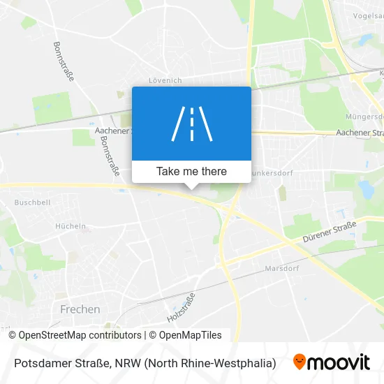 Potsdamer Straße map