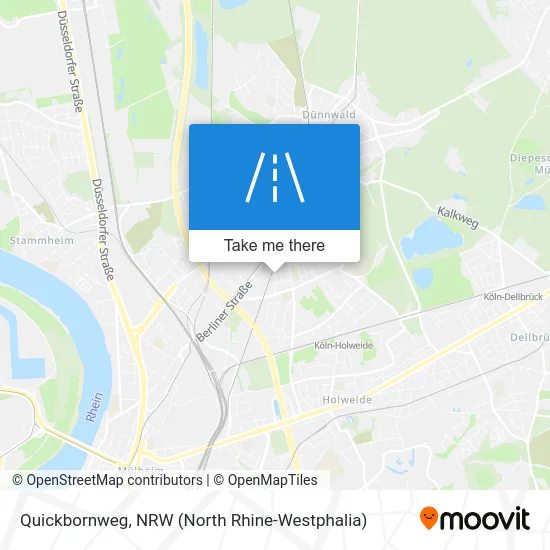 Карта Quickbornweg