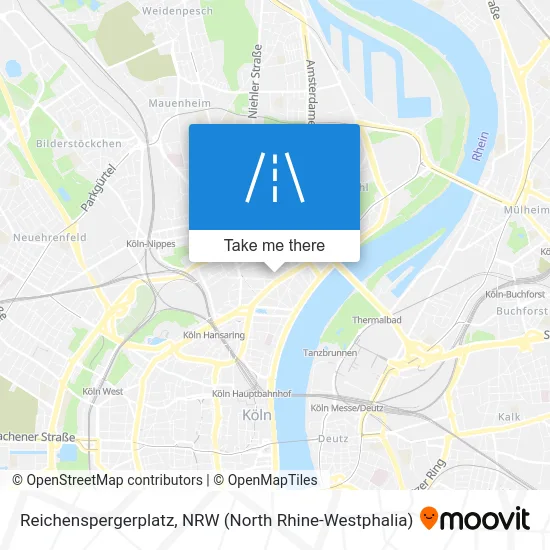 Карта Reichenspergerplatz