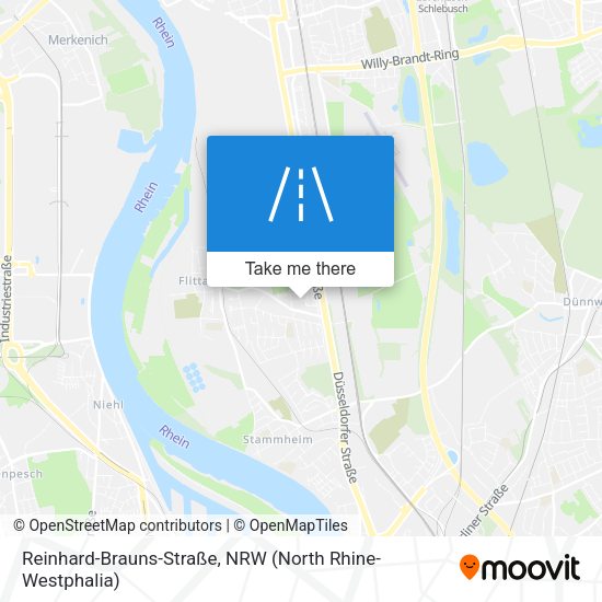 Reinhard-Brauns-Straße map
