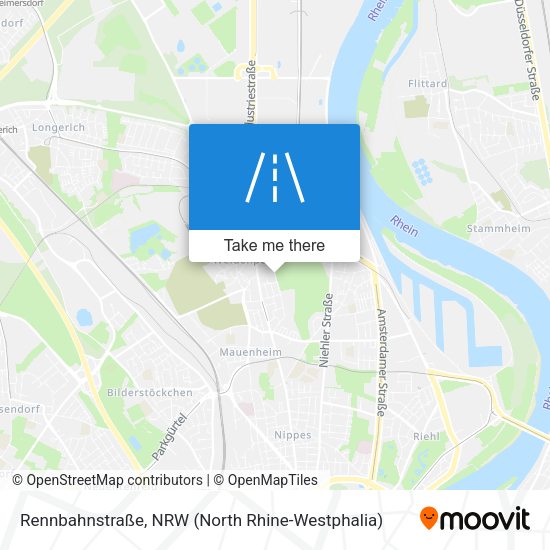 Rennbahnstraße map