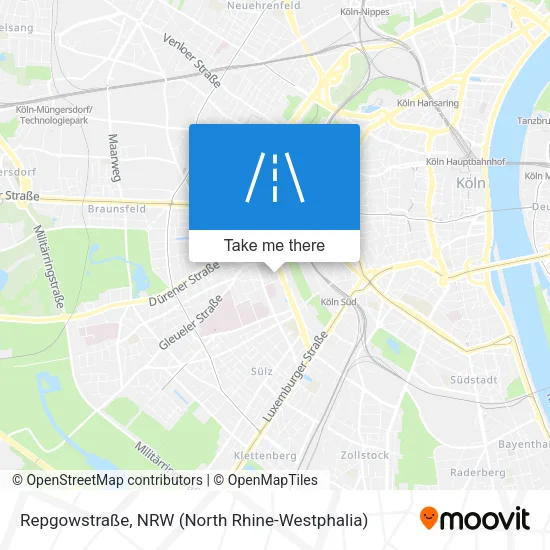 Карта Repgowstraße