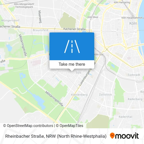 Rheinbacher Straße map