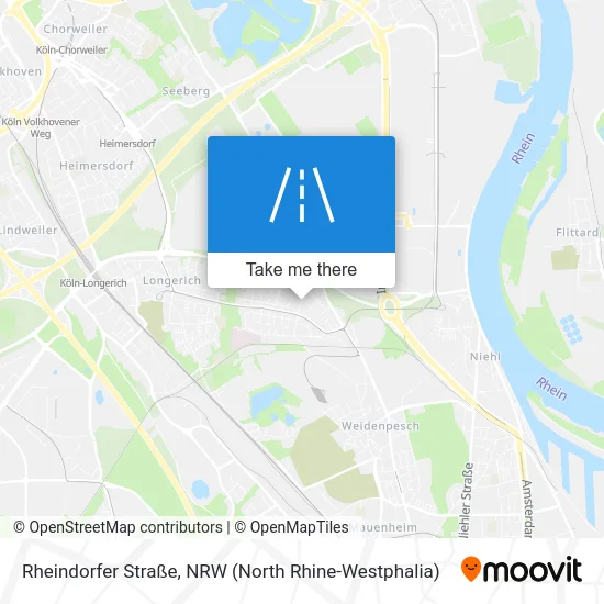 Rheindorfer Straße map
