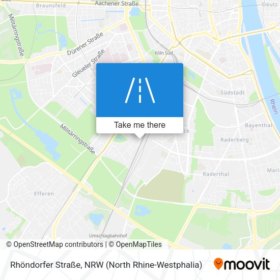 Rhöndorfer Straße map