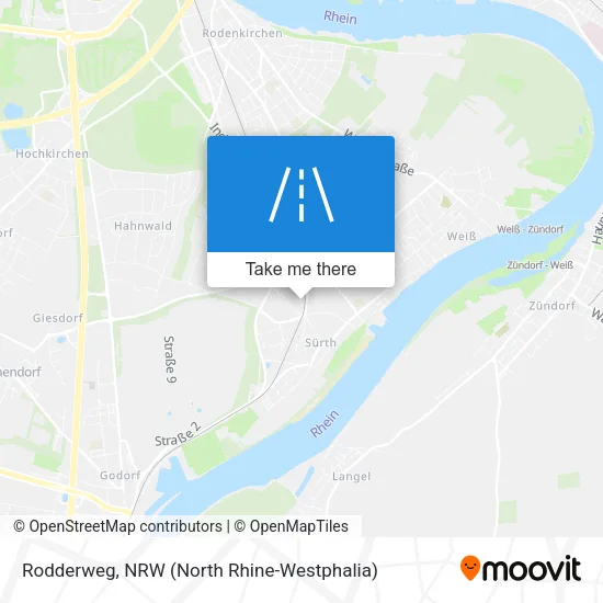 Карта Rodderweg
