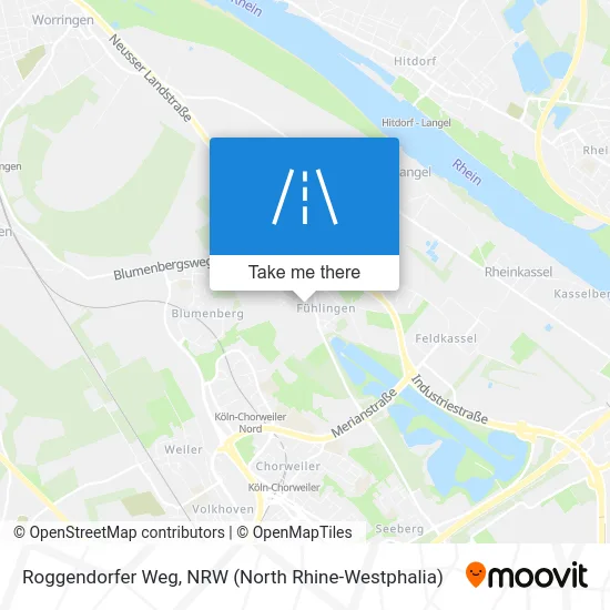 Roggendorfer Weg map
