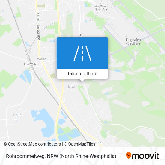 Rohrdommelweg map