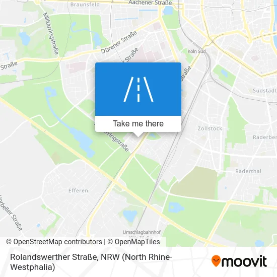 Rolandswerther Straße map