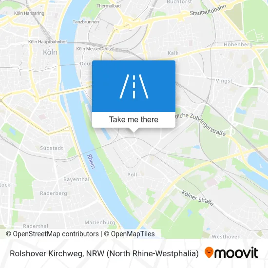 Rolshover Kirchweg map