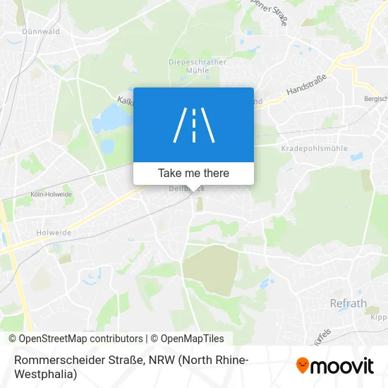 Rommerscheider Straße map