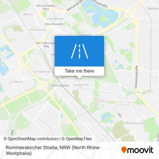 Rommerskircher Straße map