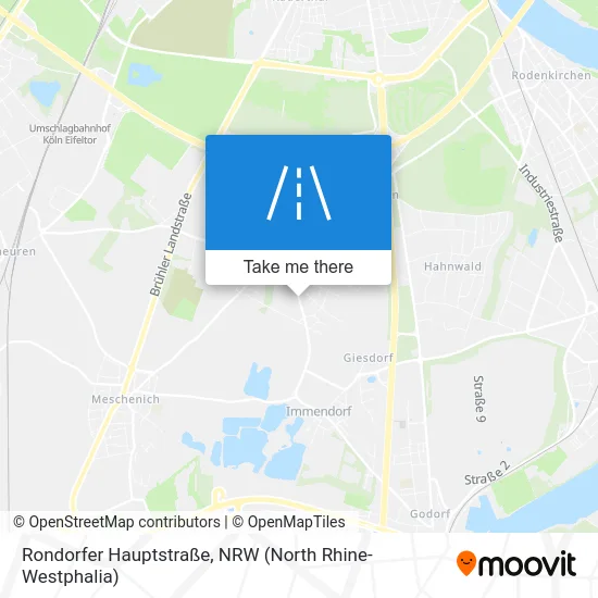 Rondorfer Hauptstraße map