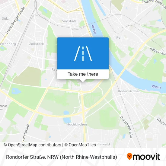 Rondorfer Straße map